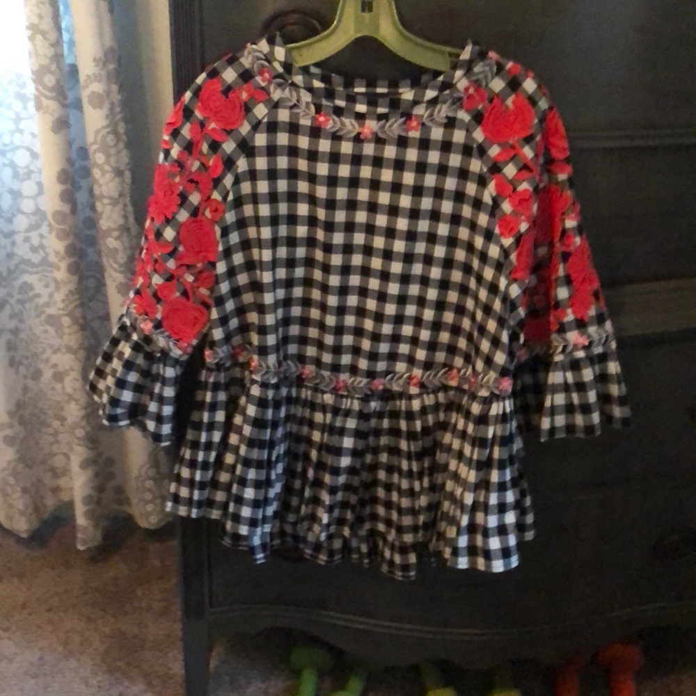 Pankaj and Nidhi for Anthropologie Blouse